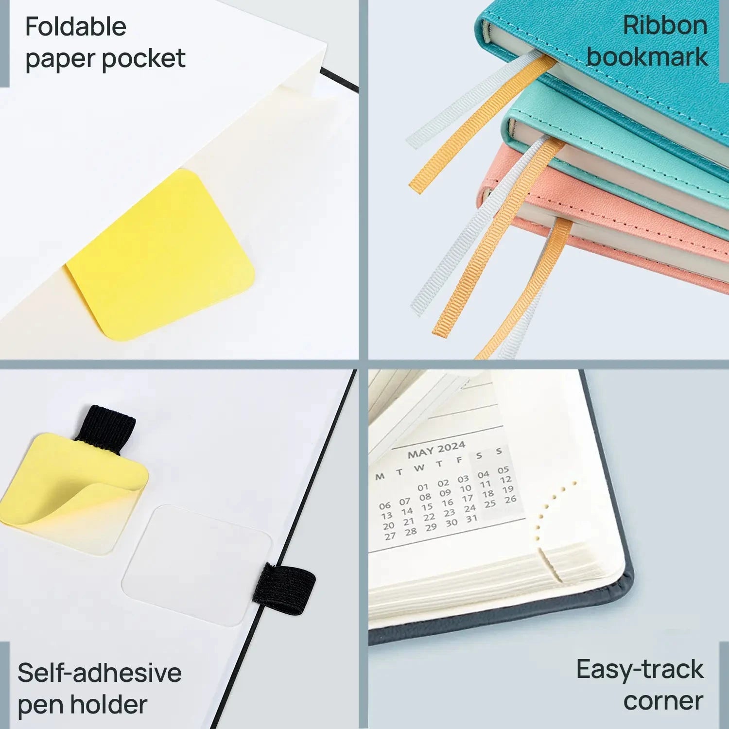 EU 22.5x16.5 cm Weekly Planner 2026 Softcover Calendar Planner