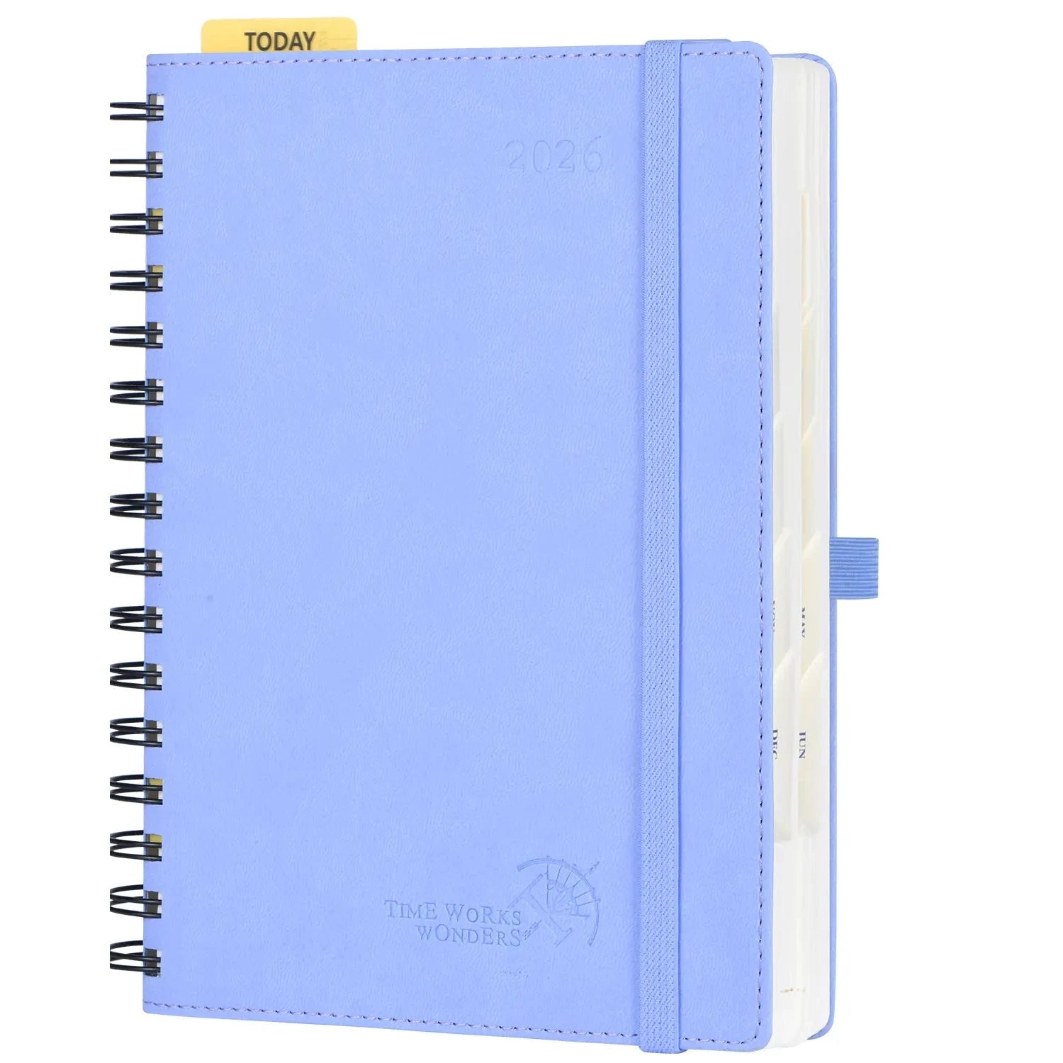 A5 Daily Planner 2026 Spirale Softcover Calendar Planner