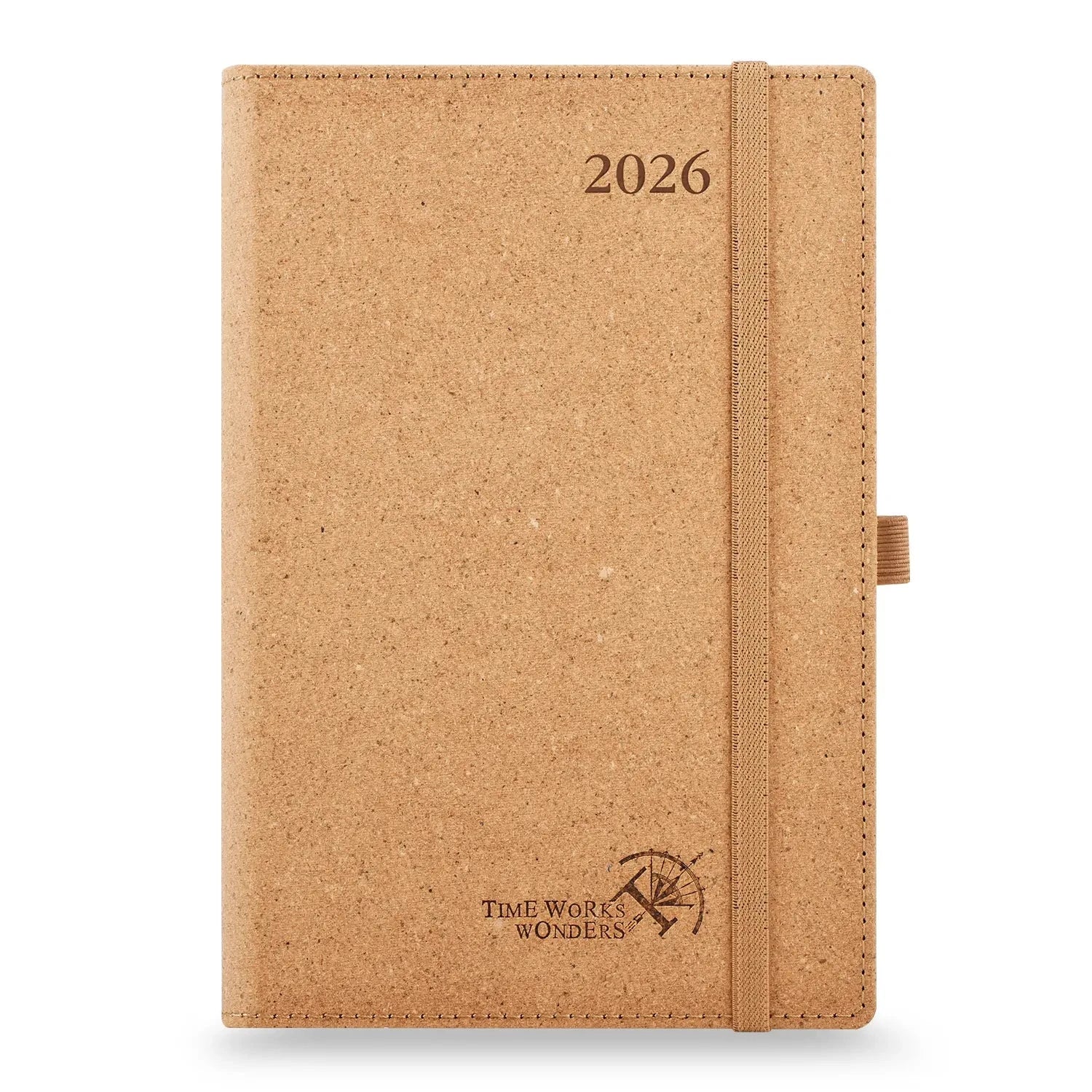 A5 Recycled Daily Planner 2026 Hardcover
