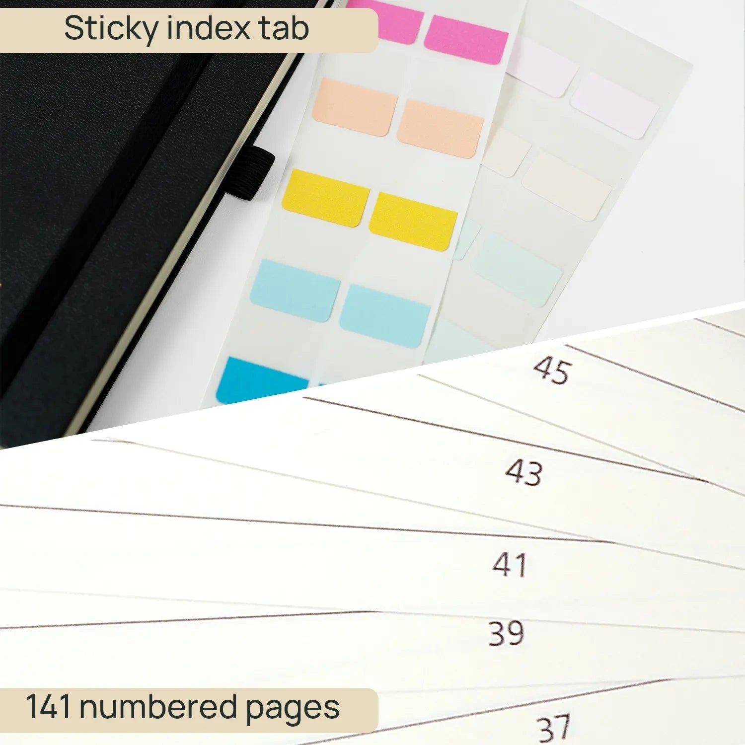 UK College Ruled Spiral Notebooks -Navy Blue