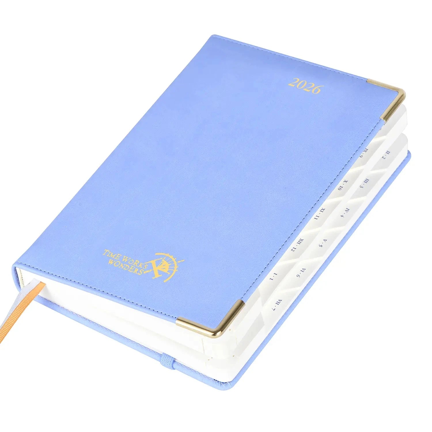 EU A5 Daily Planner 2026 Hardcover Casebound