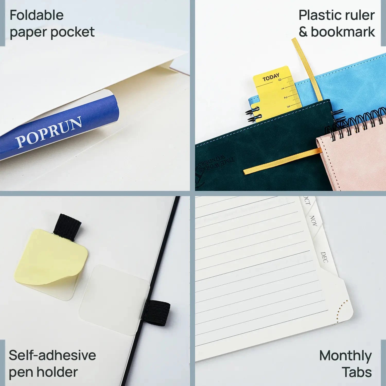 Medium Size Weekly Planner 2026 Spirale Softcover Calendar Planner