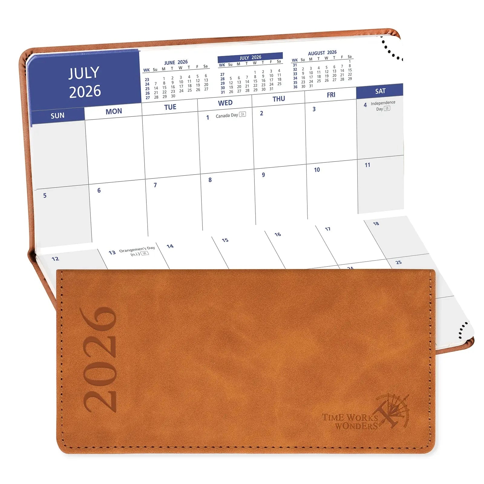 Pocket Mini Size Monthly Planner 2026 Premium Neo Calendar