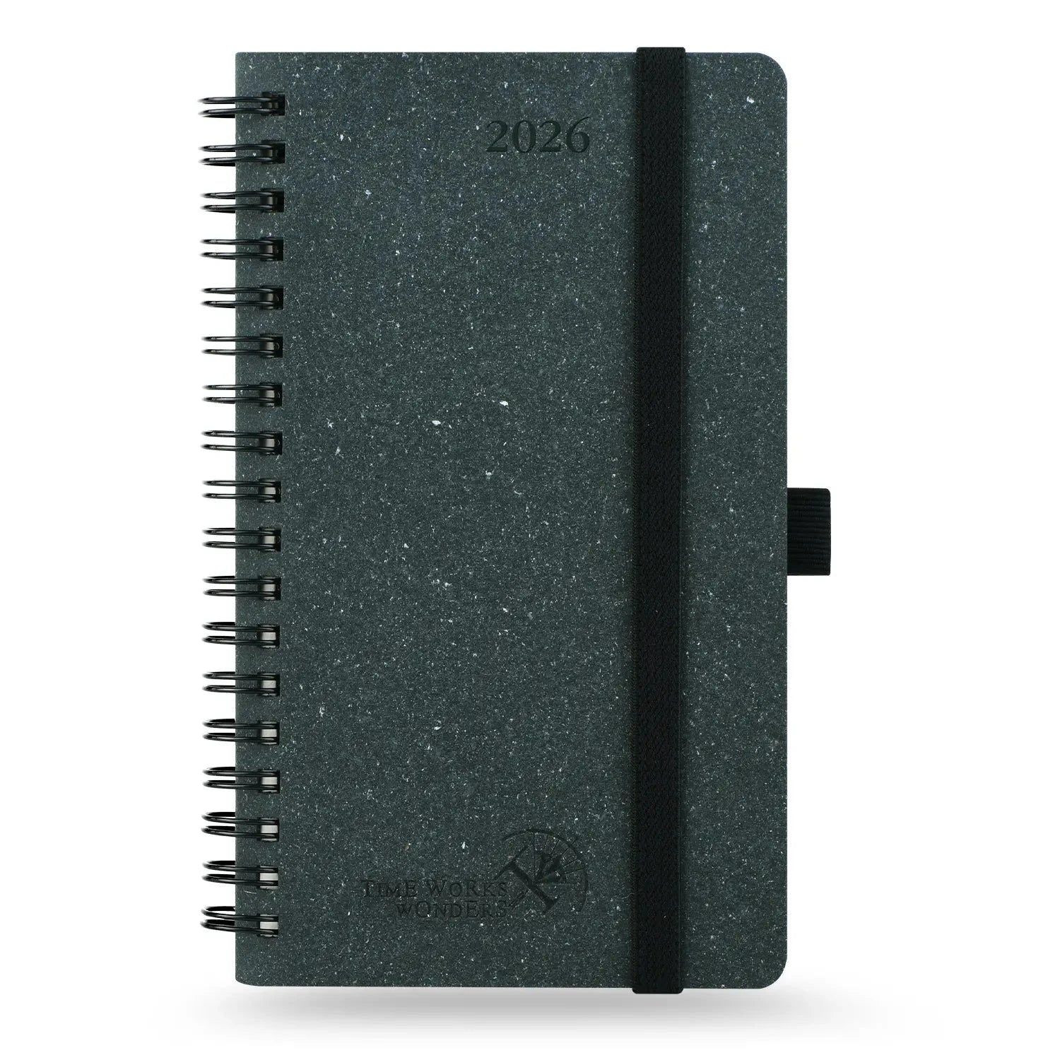 Pocket Recycled Weekly Planner 2026 Spiral Hardcover