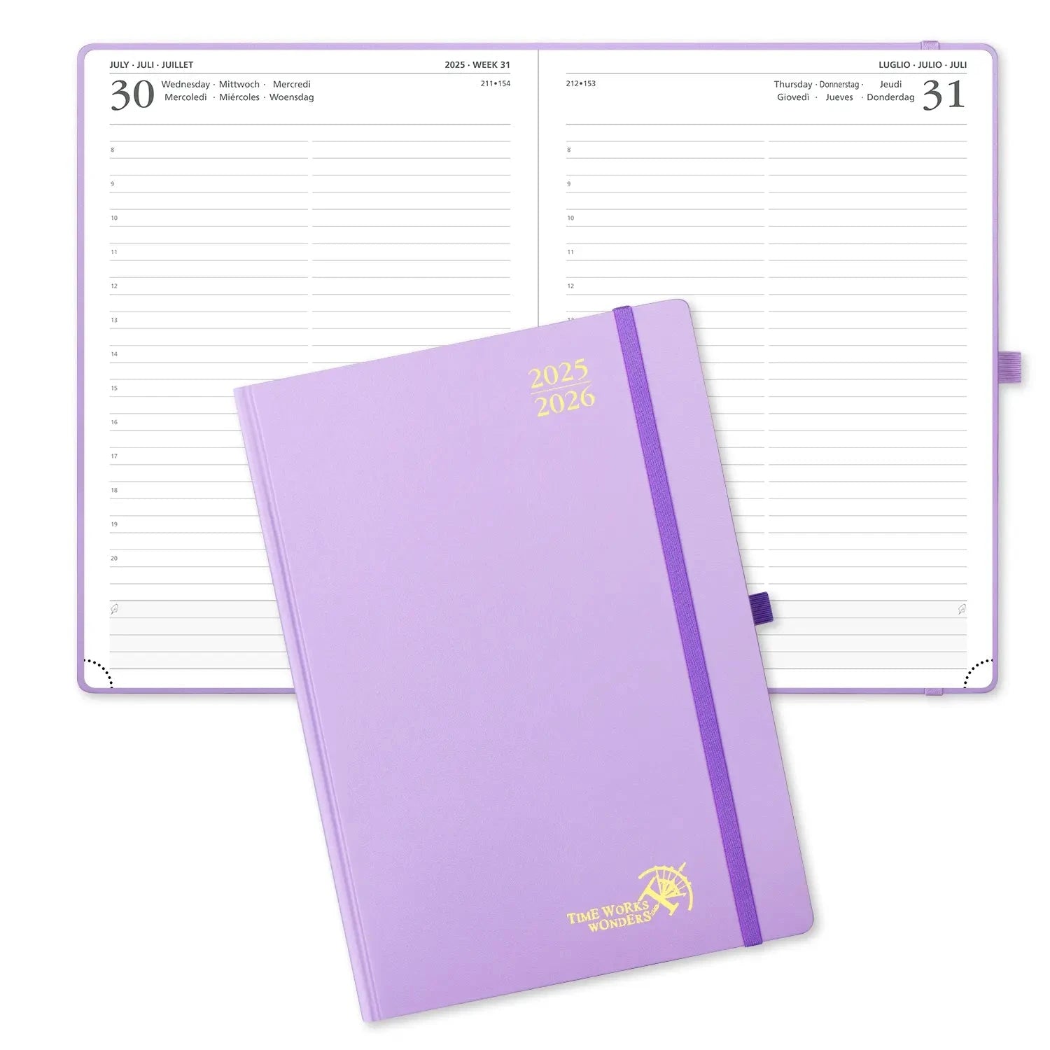 EU 2025-2026 Academic Planner Daily Planner A4